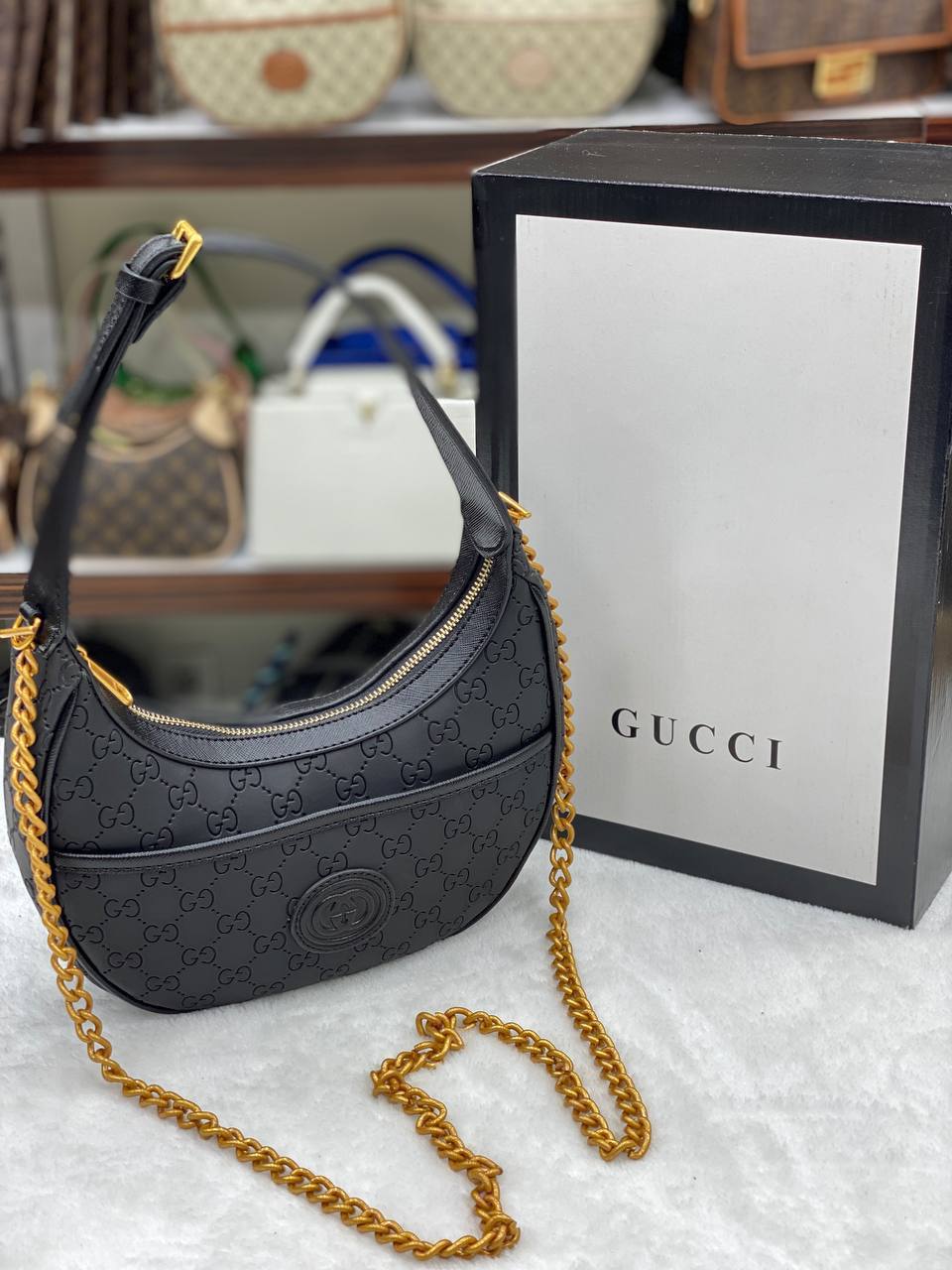 GG HALF MOON BAG