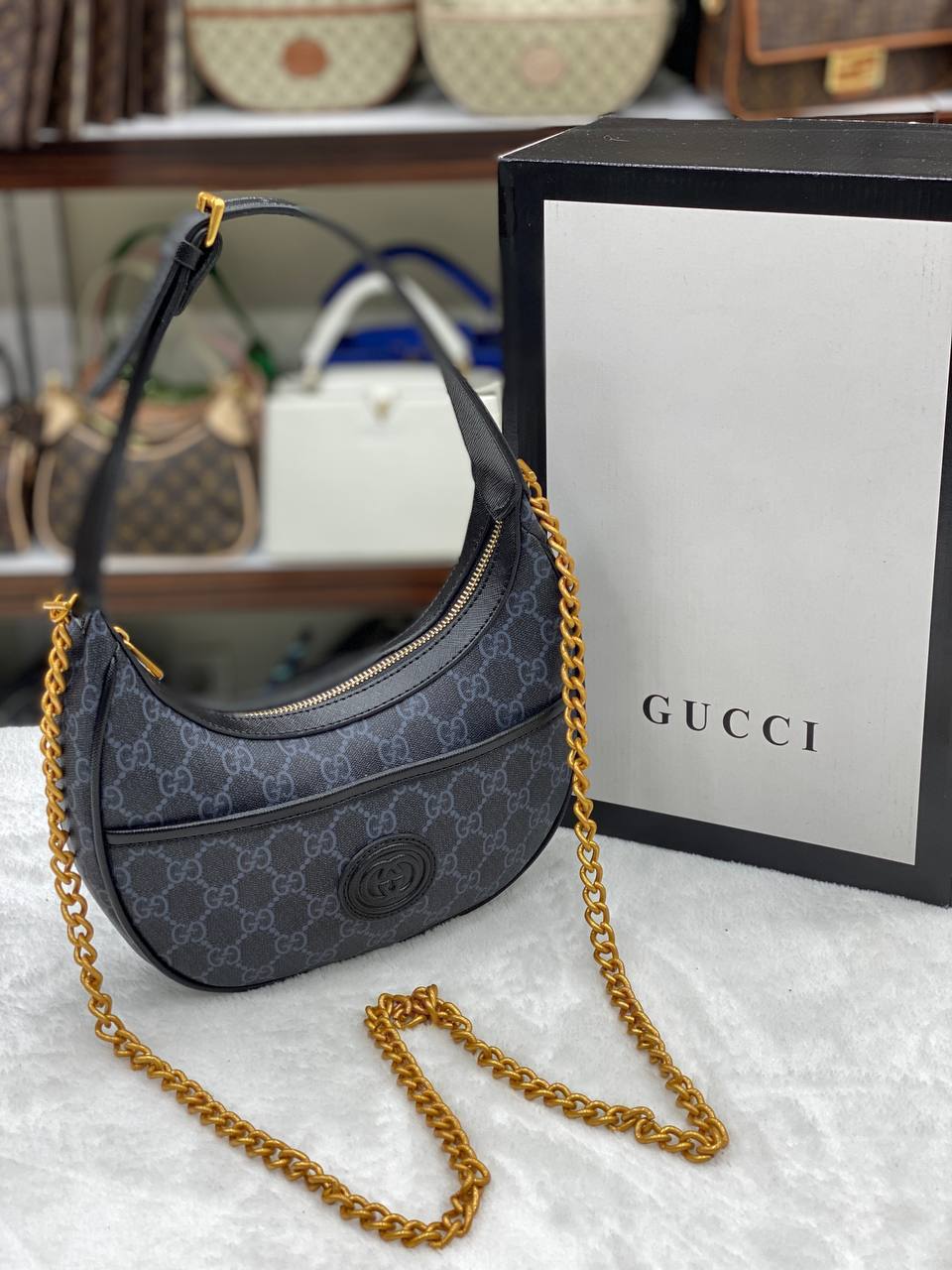 GG HALF MOON BAG