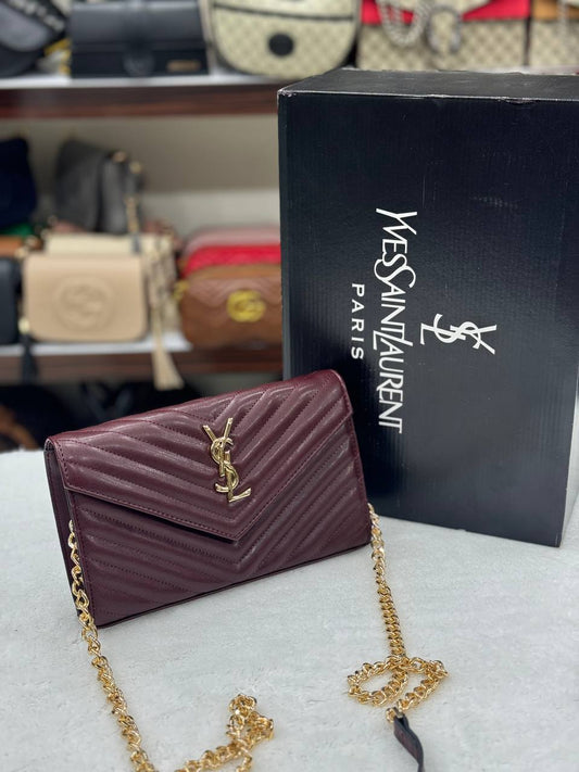 YVES QUILTED SHOULDER BAG
