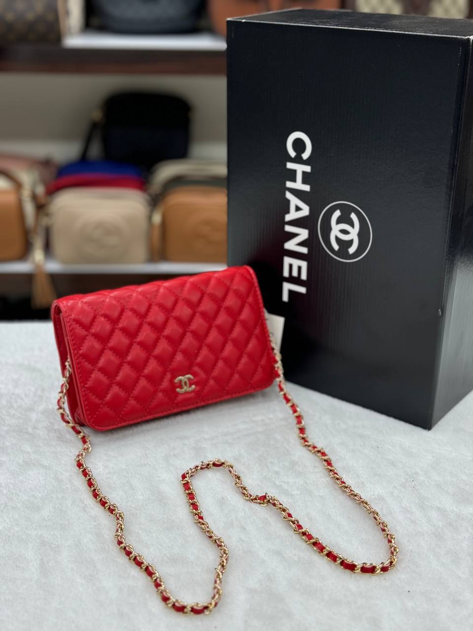 CC WALLET ON CHAIN BAG